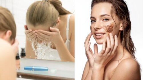 face wash & scrub