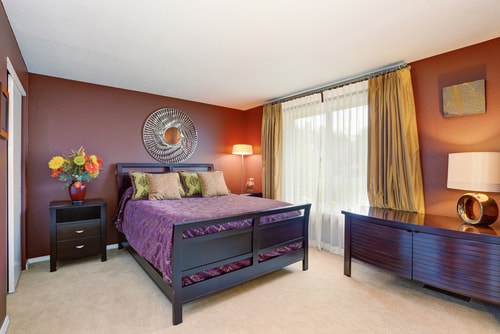 Purple and Maroon Colour Combination
