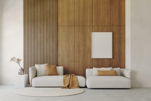 Vertical Wood Slats Wall Panels