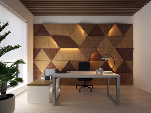 Recessed Lighting Wall Panel Design