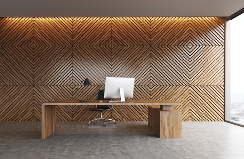 Geometric Patterns Wall Panel Design