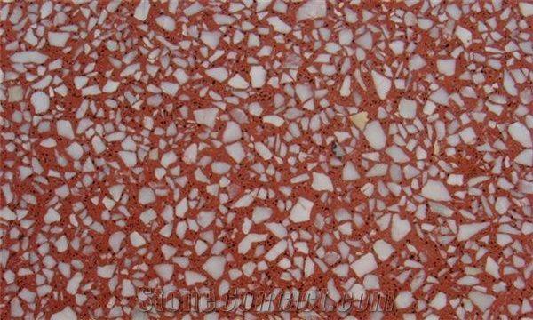 rustic terrazzo