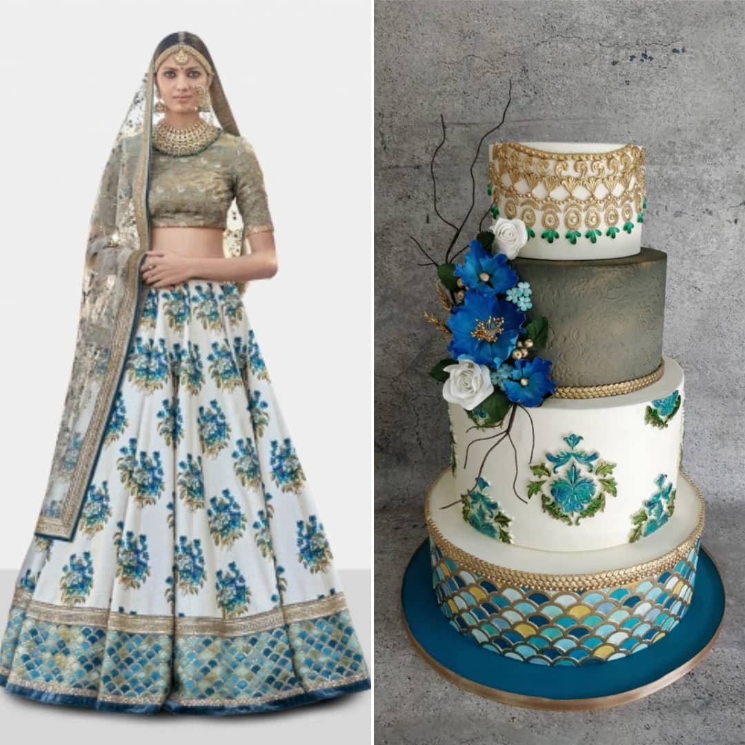 Wedding Cakes Inspired By Bridal Outfits? Yes, This Is A Thing Now!