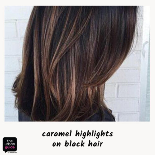 caramel highlights