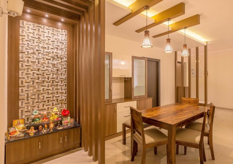 Wooden Beams to Partition from the Dining Room