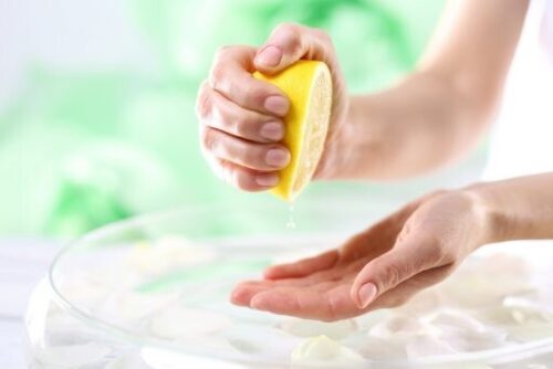 lemon - natural bleach
