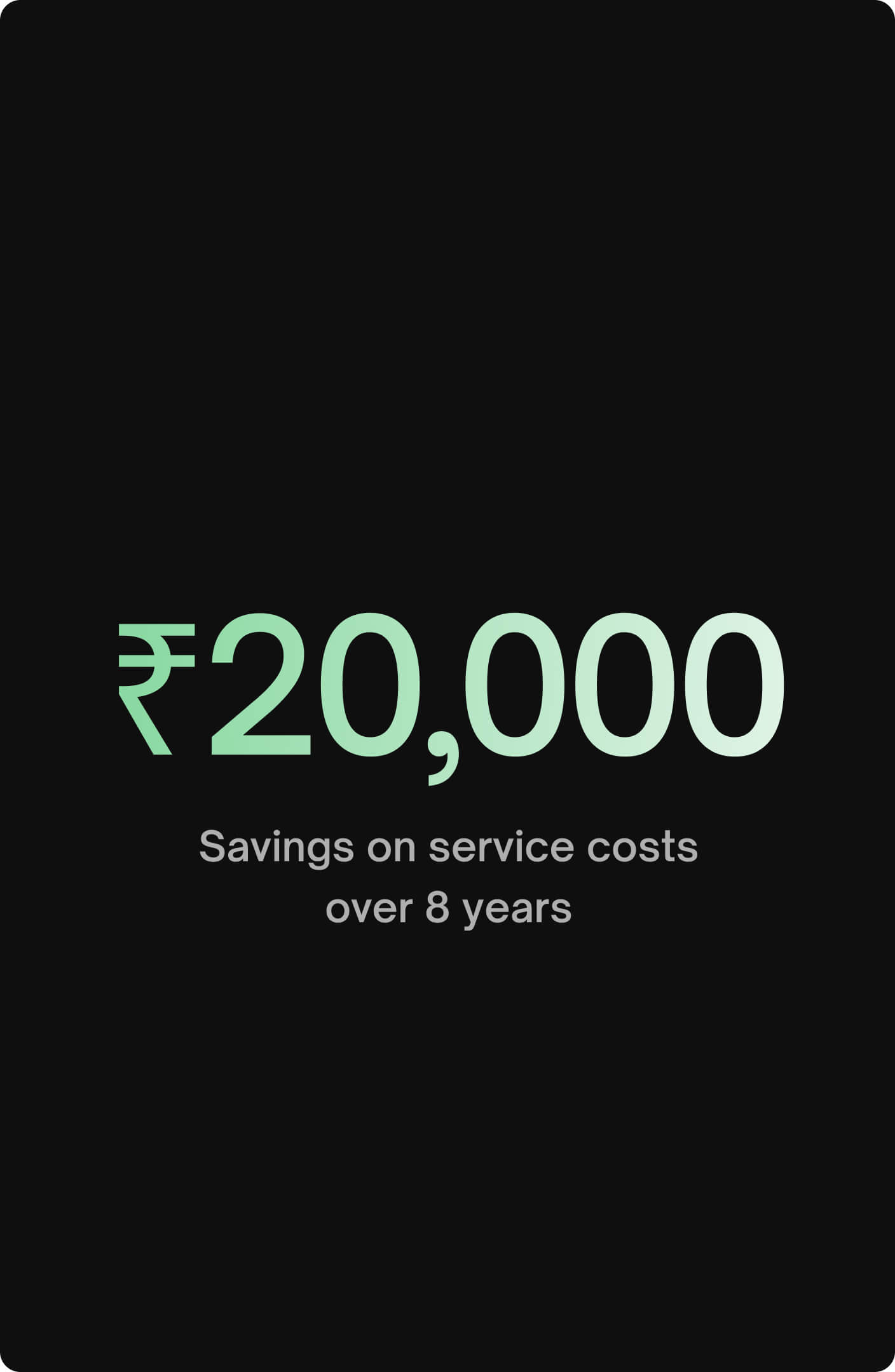 Lowest service cost