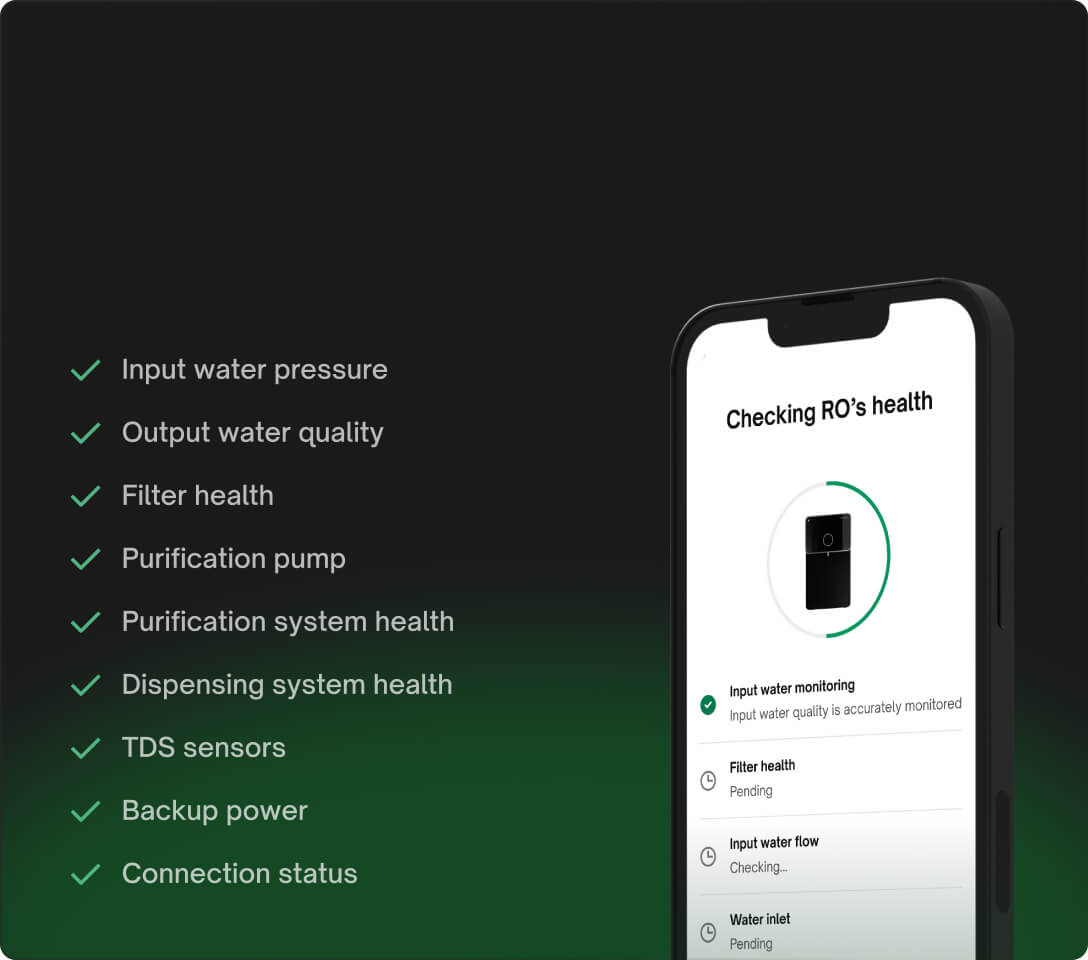 On-demand 9 parameter diagnosis