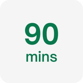 90 mins