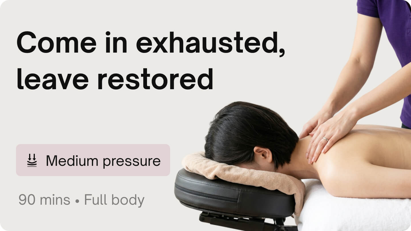 90 mins - Relaxation Massage : 90 mins