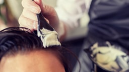 Hair Colour - Haircut & Root Touchup