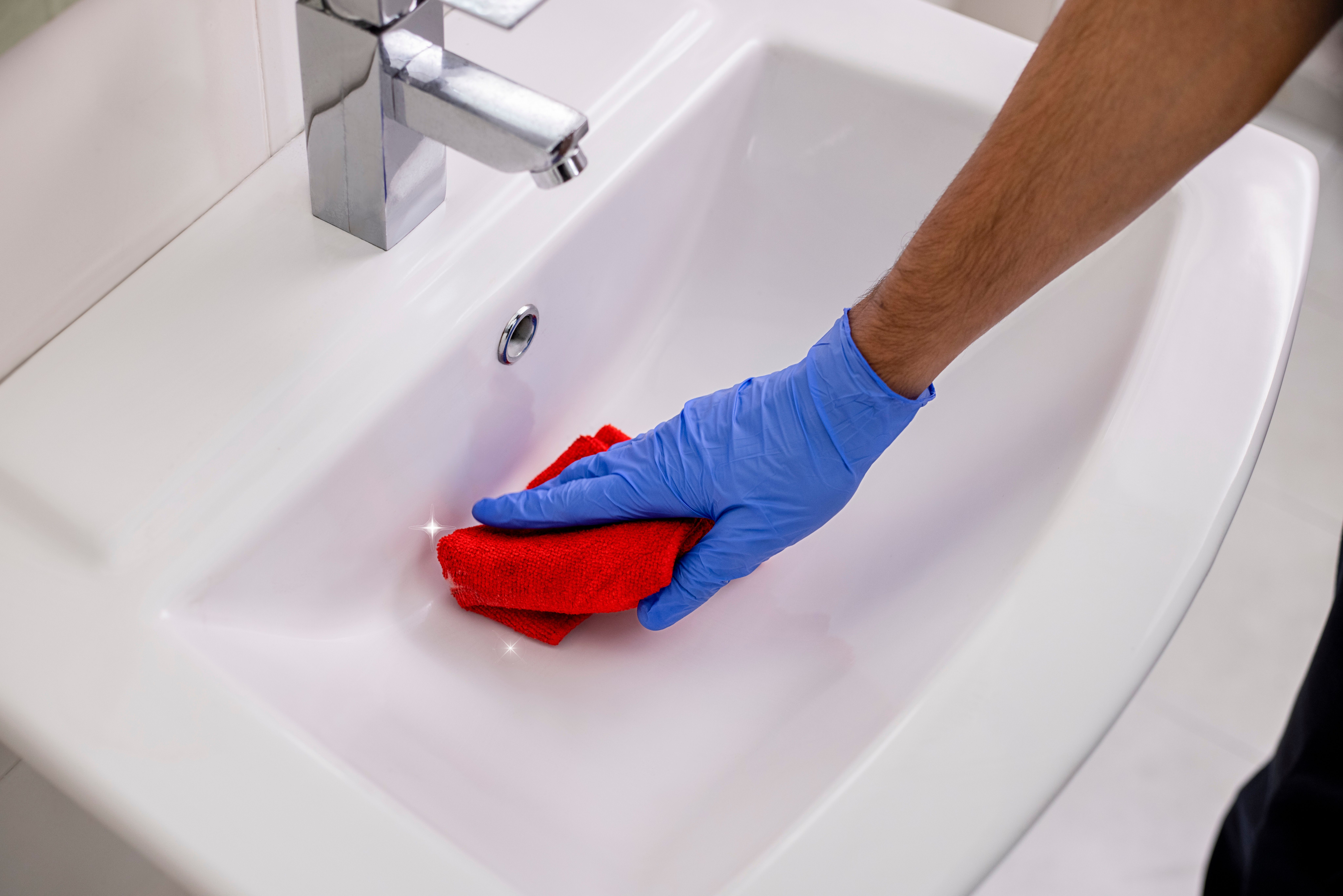 Move-in deep cleaning