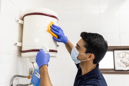 Move-in deep cleaning - Geyser Cleaning (external)