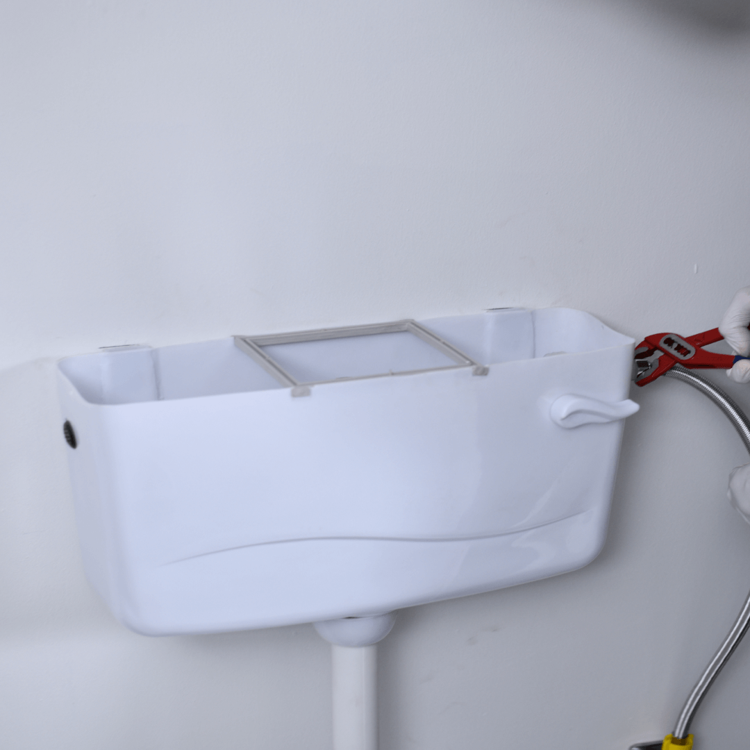 Flush tank repair (concealed)