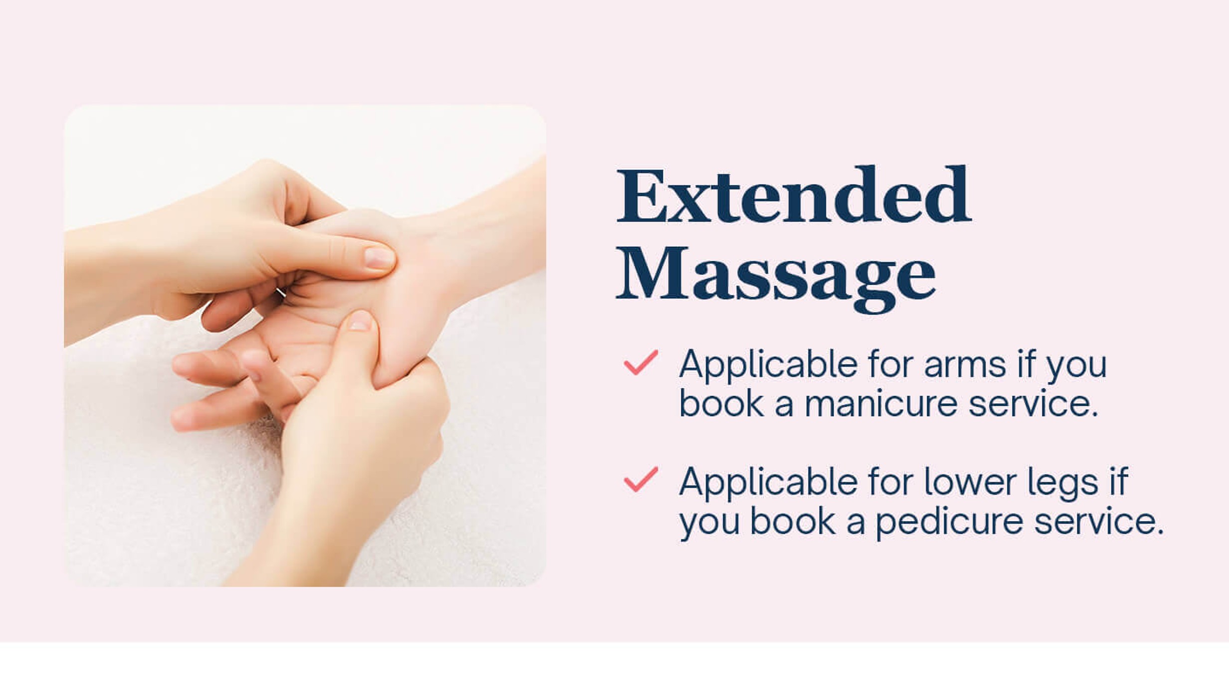 Treatment & Add-ons - #groot Extended Massage??::source=customer-pre-request-service&&& groot#