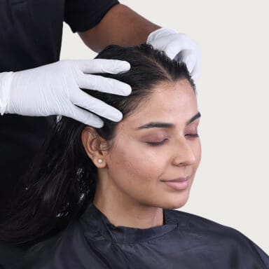 Hair care - Ayurvedic strengthening hair spa