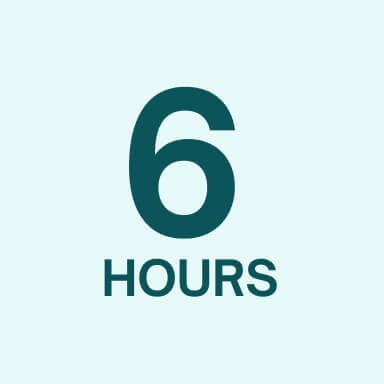 6 hours