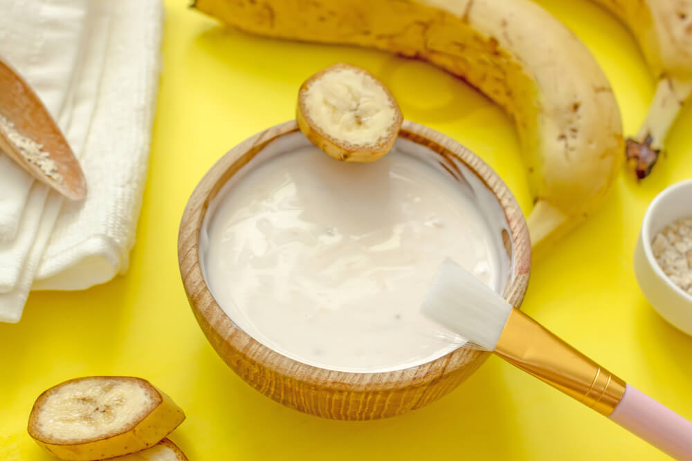 Banana face masks are a natural solution for glowing skin.