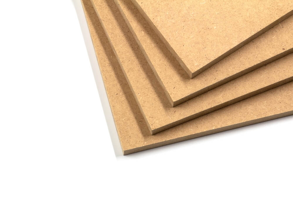 MDF wall panels.