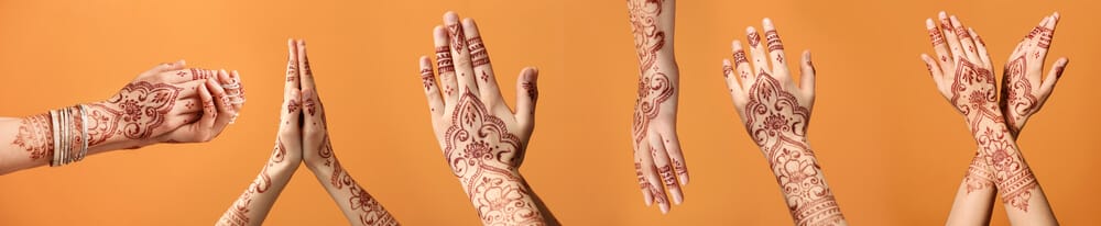 Simple and minimalistic bridal mehendi designs.