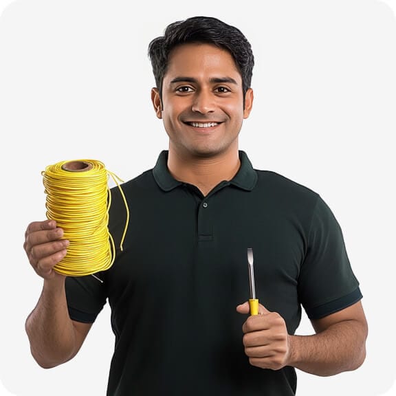 Custom services - Light installation (per string)
