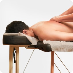Pain relief - Deep tissue with head, neck, shoulder & foot reflexology