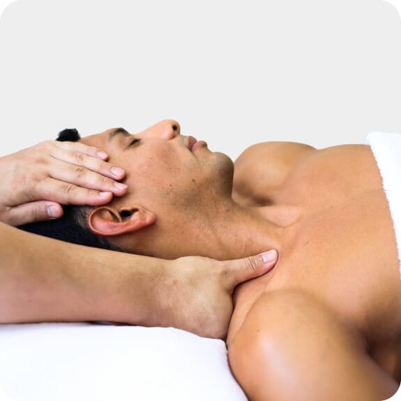 Holistic de-stress massage