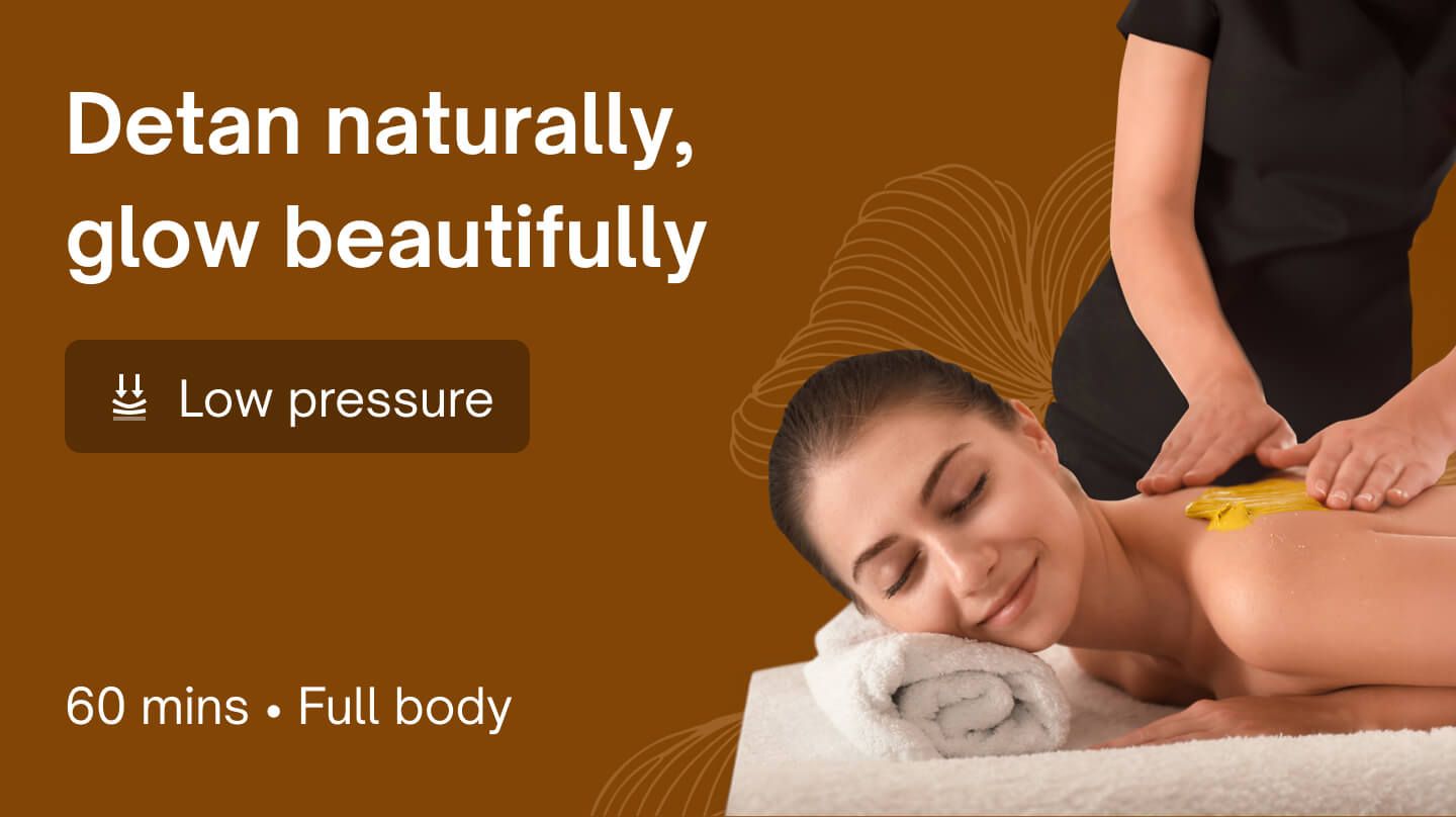 Ayurvedic skin care - Haldi chandan body de-tan