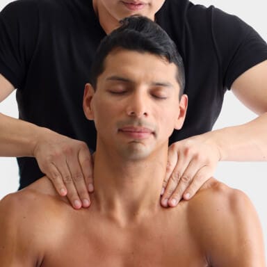 Massage - Head, neck & shoulder massage