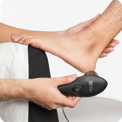 Aroma bomb pedicure