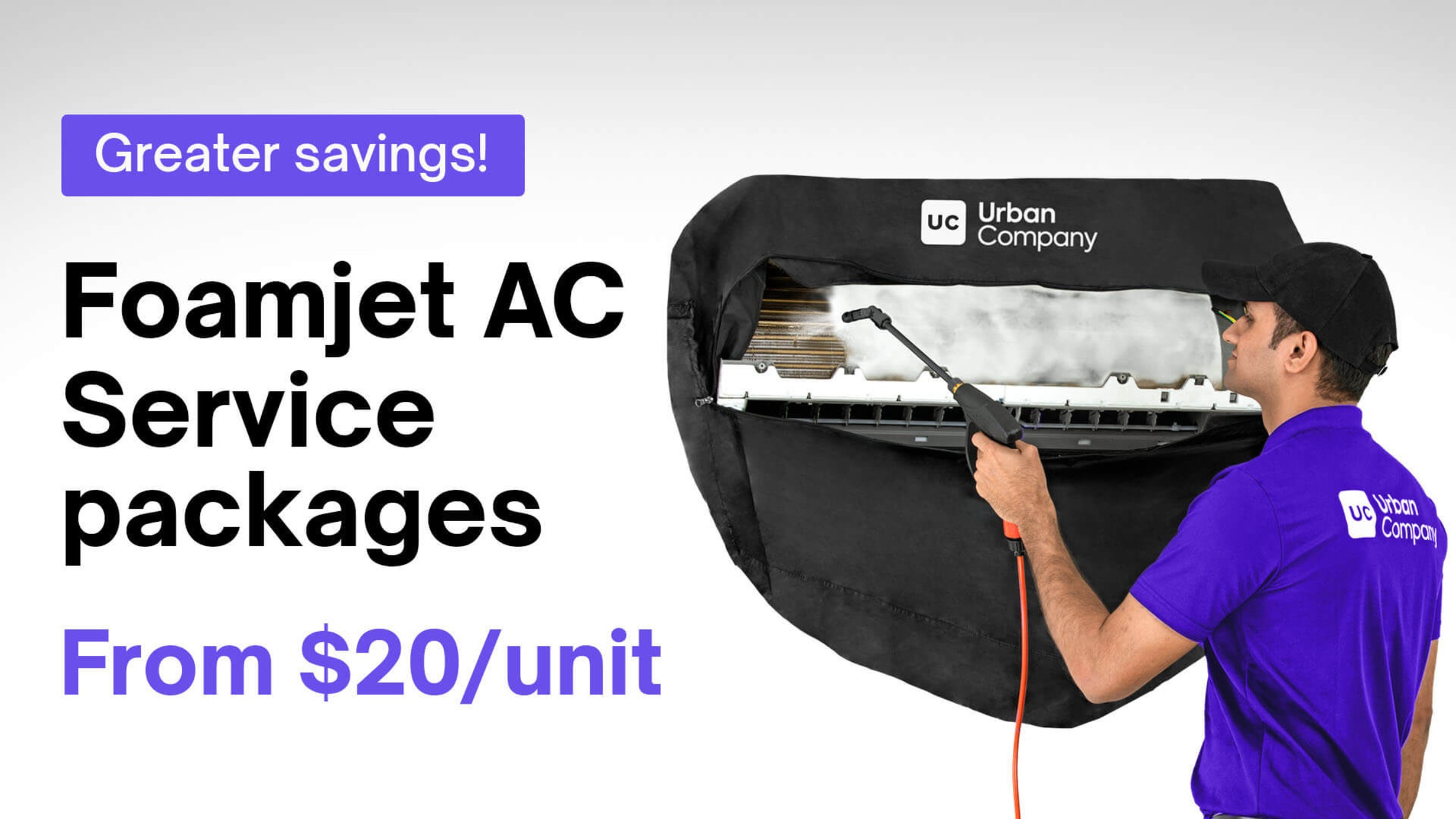 Annual Contract ($20/unit) - Foamjet service (2x a year)