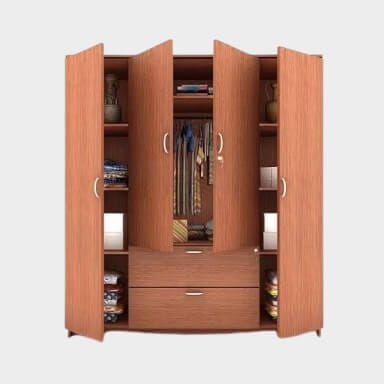 Funiture assembly - Four door wardrobe assembly