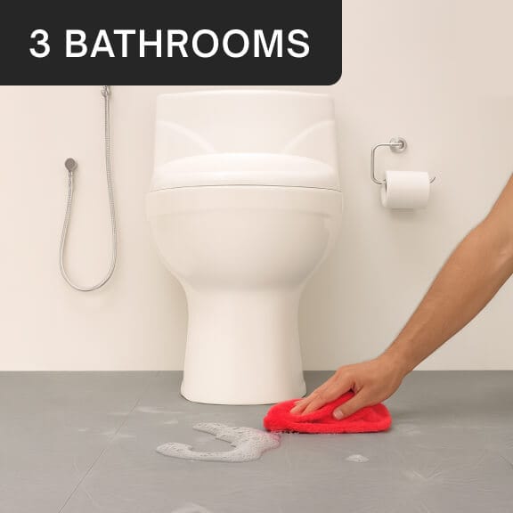 Value deals - Classic cleaning (3 bathrooms)