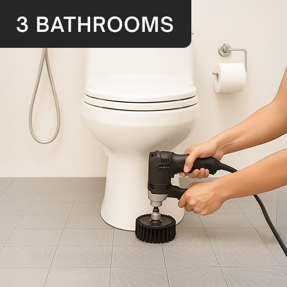 Combos - Intense cleaning (3 bathrooms)