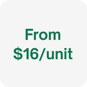 First Trial Offer (from $16/unit)