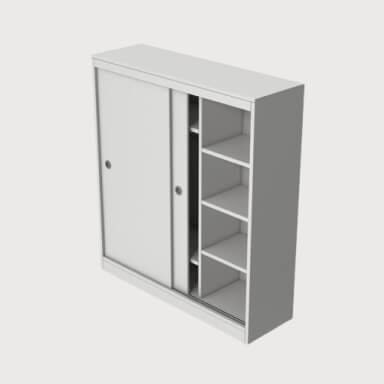 Wardrobe Assembly - Sliding door wardrobe assembly