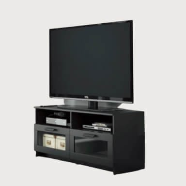 Living area - TV bench assembly