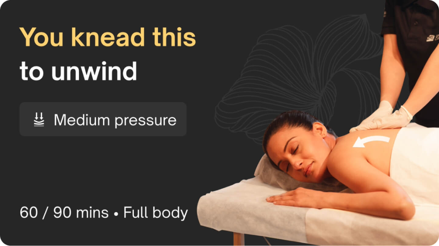 Pain relief - Sublime Swedish massage