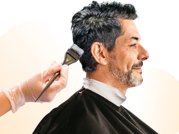 Hair color & Hair spa