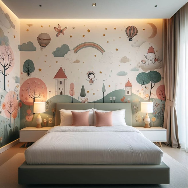 Whimsical Wall Murals 5
