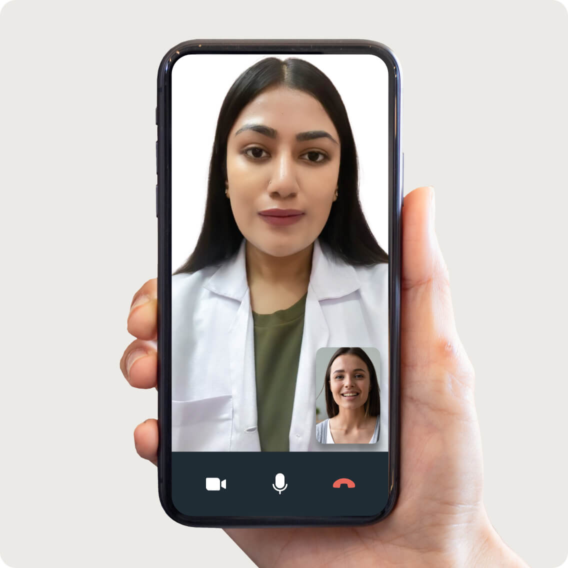 Video call with doctor 