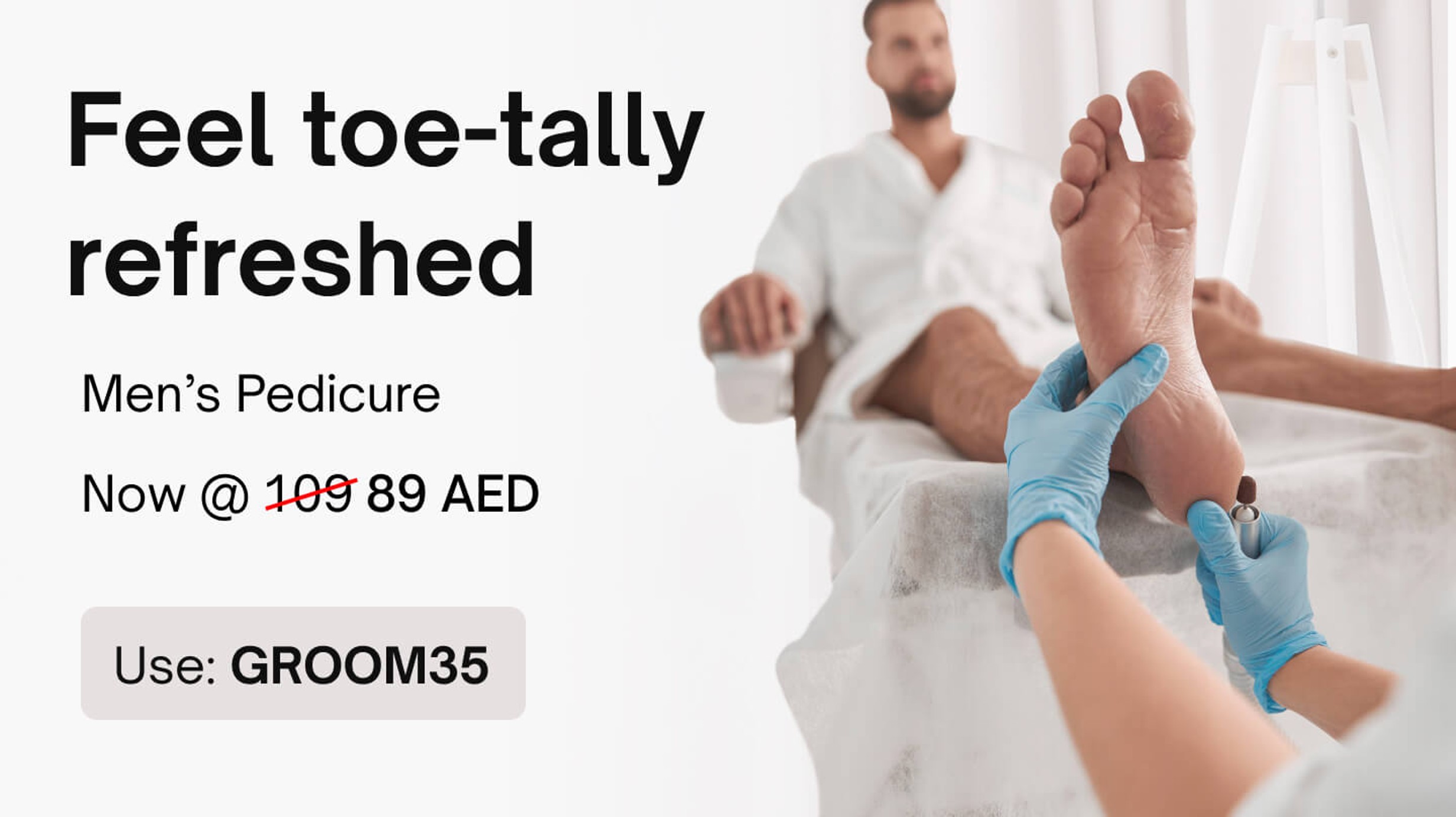 Pedicure & Manicure - Classic pedicure