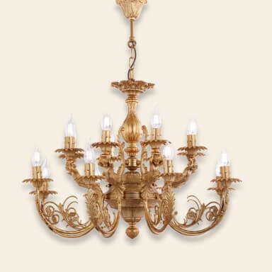 Chandelier & Lights - Chandelier installation