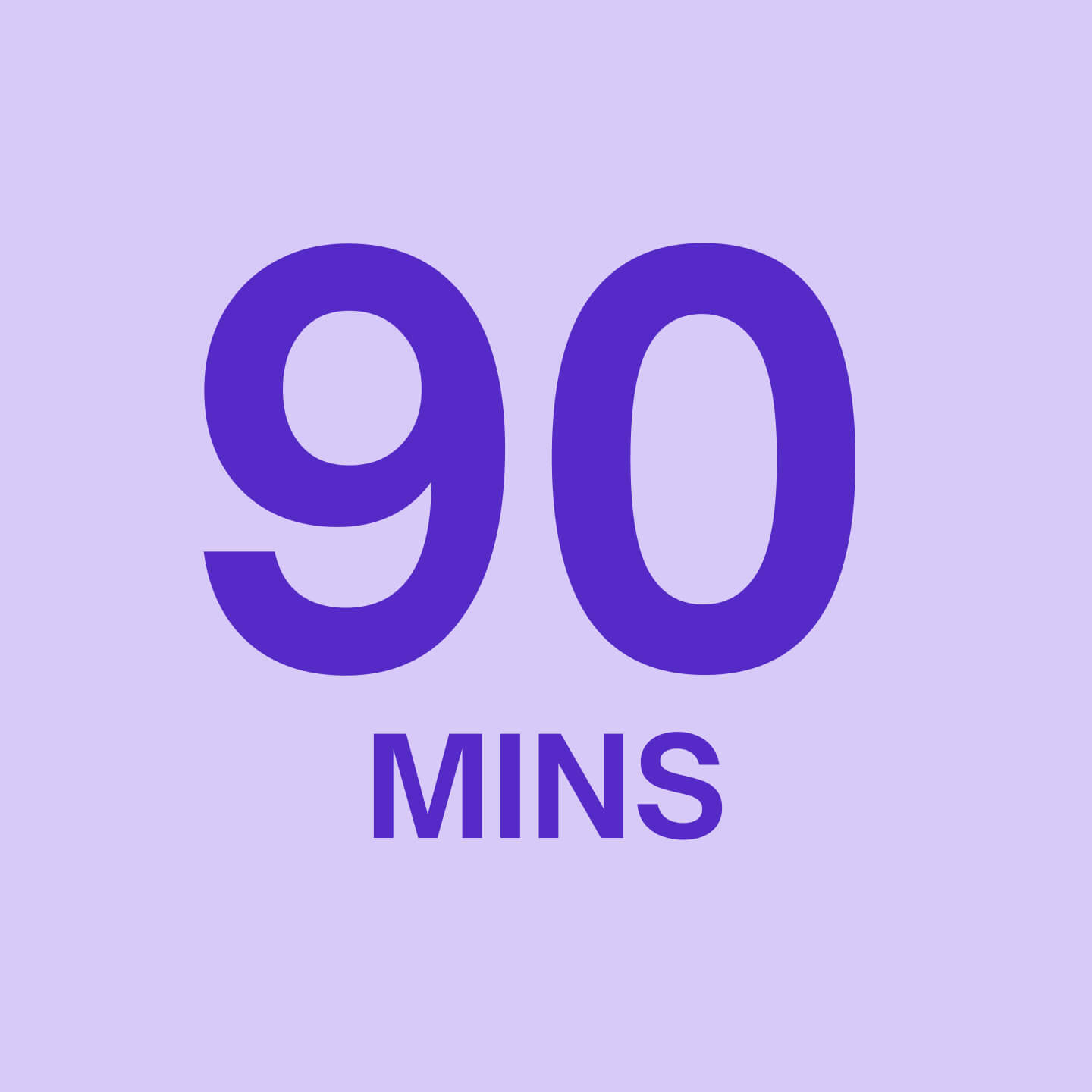 90 mins massage 