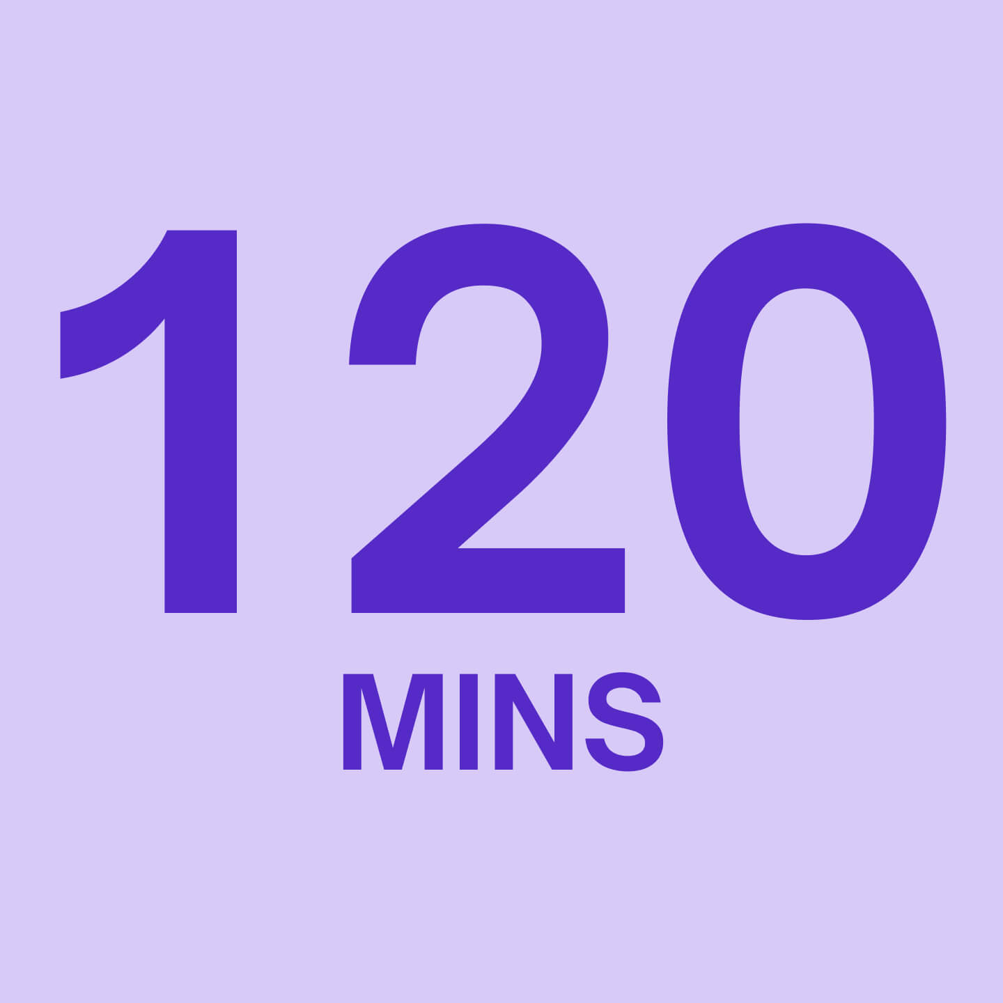 120 mins massage 