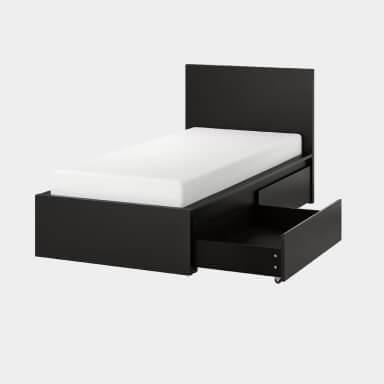 Beds & dining - Single bed with storage