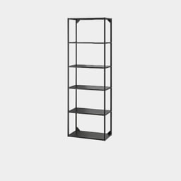Washbasin cabinets - High frame with shelves (30x30x180 cm)