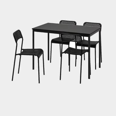 Beds & dining - Dining table & 4 chairs