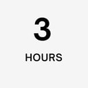3 hours