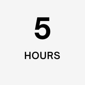 5 hours